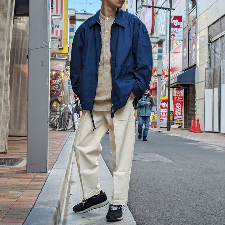 Porter Classic - WEATHER GATHERED ZIP UP JACKET - PC-026-2655