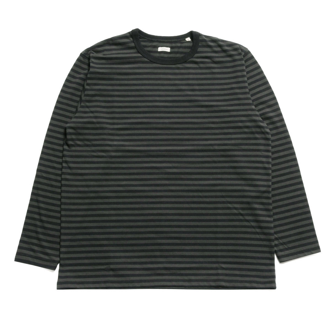 nanamica - COOLMAX Stripe Jersey L/S Tee - S25SH119