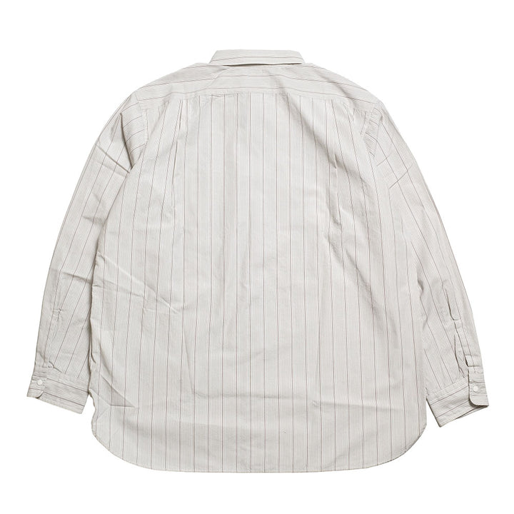 nanamica - Regular Collar Stripe Wind Shirt - S26SG086