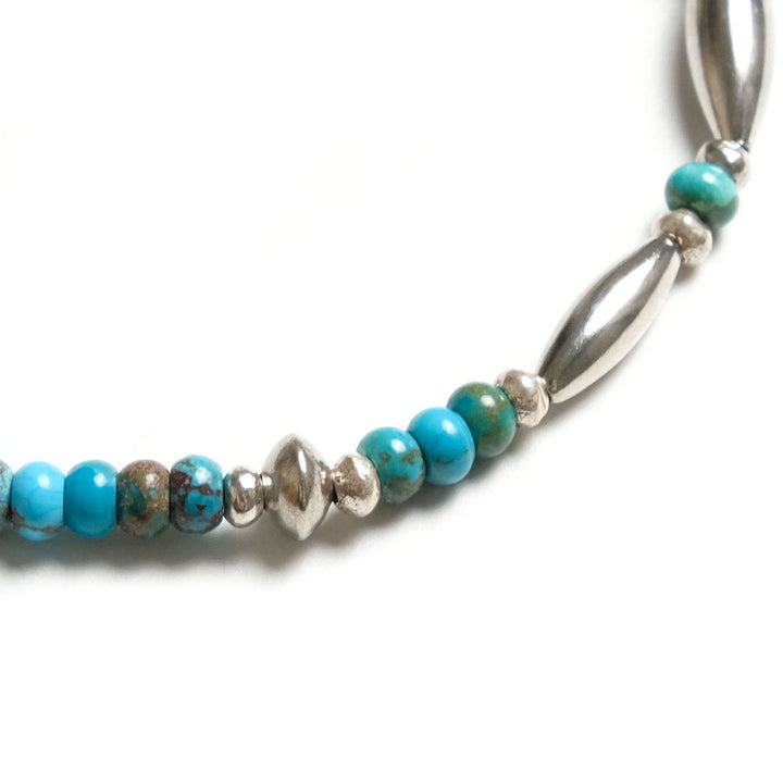 【SUN HOUSE 別注】SunKu - Pipe Beads Bracelet - Turquoise - SKSH26-01-TQ