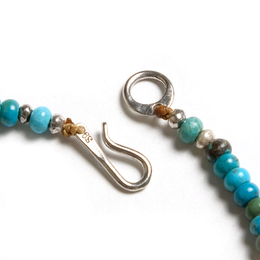 【SUN HOUSE 別注】SunKu - Pipe Beads Bracelet - Turquoise - SKSH26-01-TQ