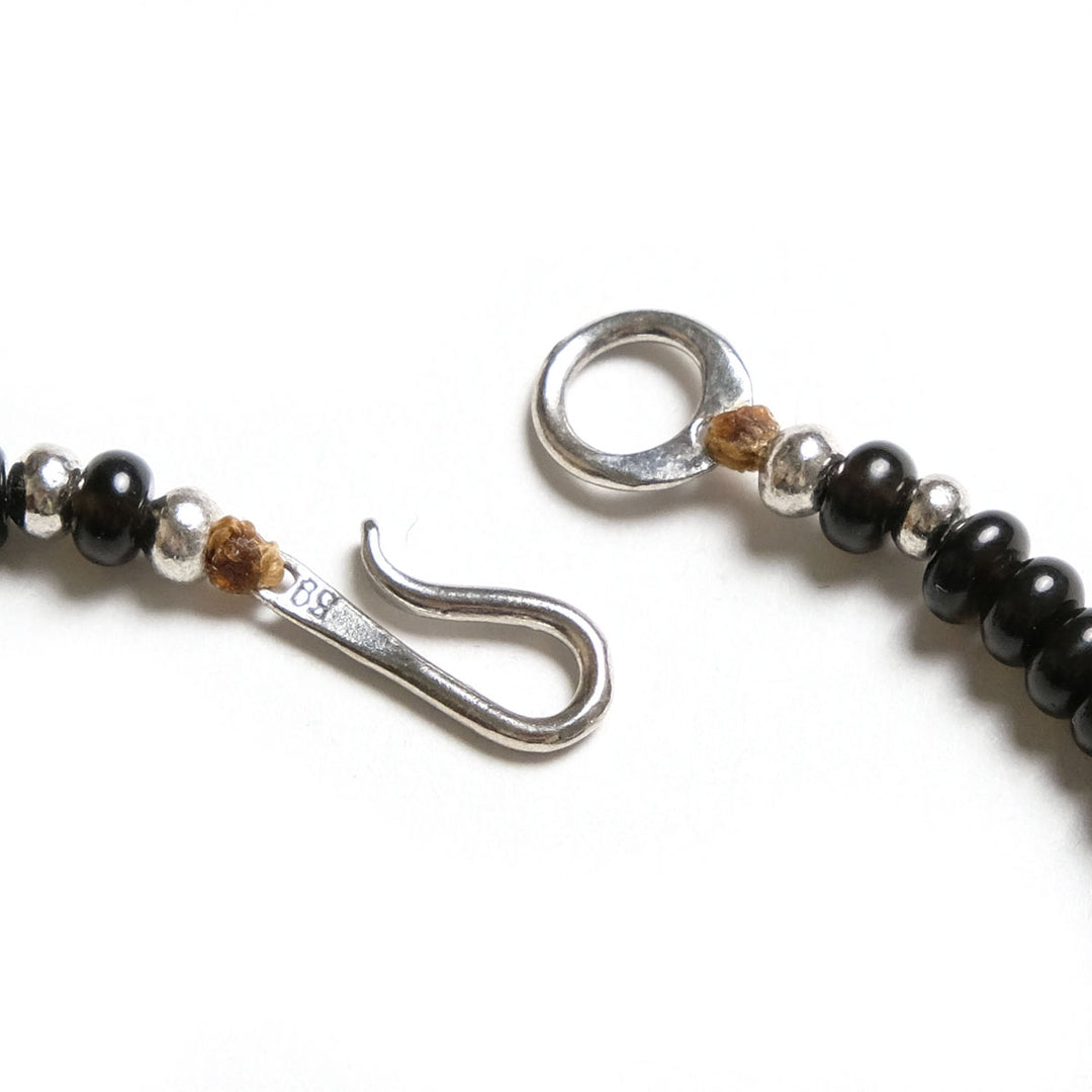 【SUN HOUSE 別注】SunKu - Pipe Beads Bracelet - Onyx - SKSH26-01-ONX