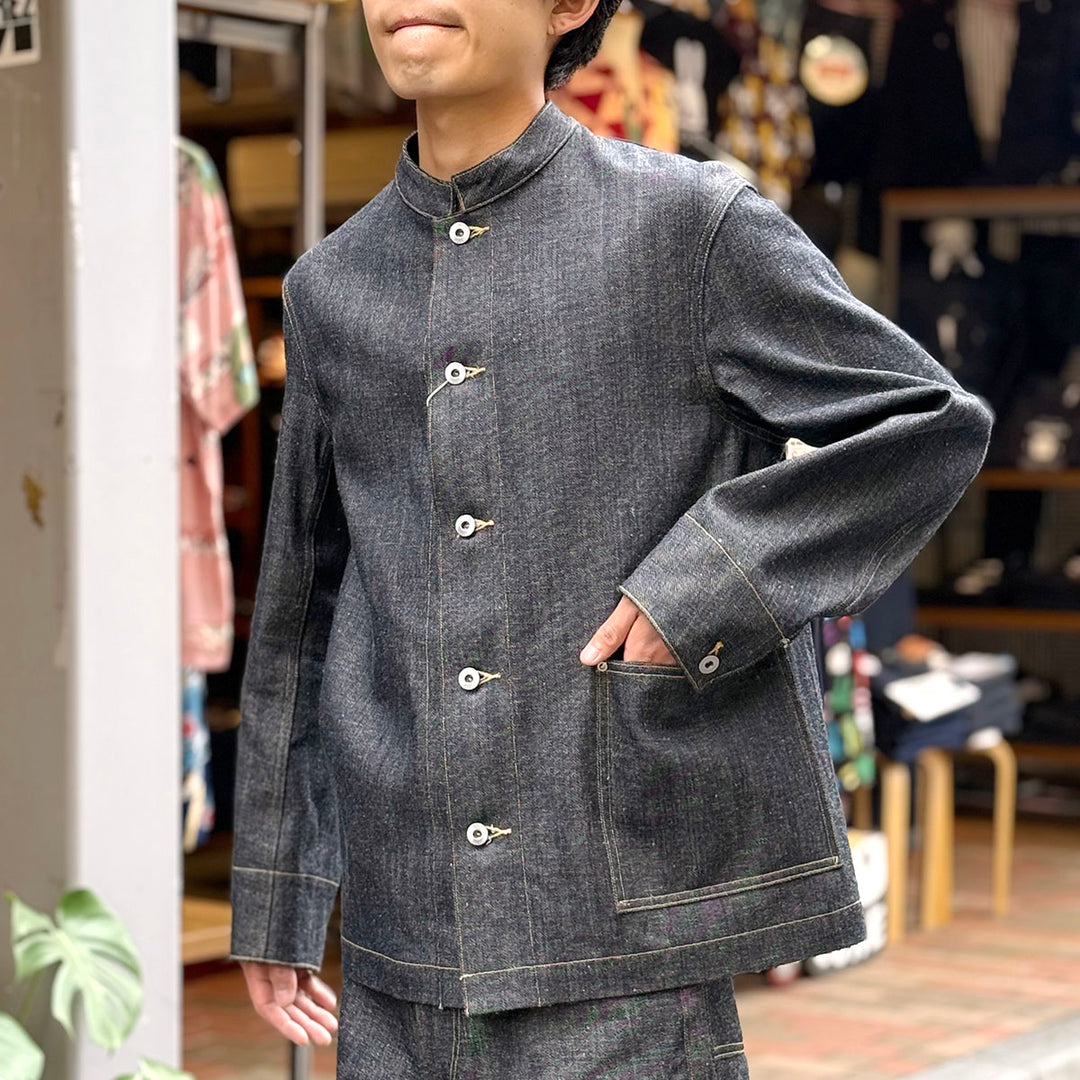T.T - Lot.706 STAND COLLAR DENIM JACKET - TT26AW706