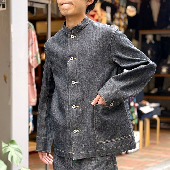 T.T - Lot.706 STAND COLLAR DENIM JACKET - TT26AW706