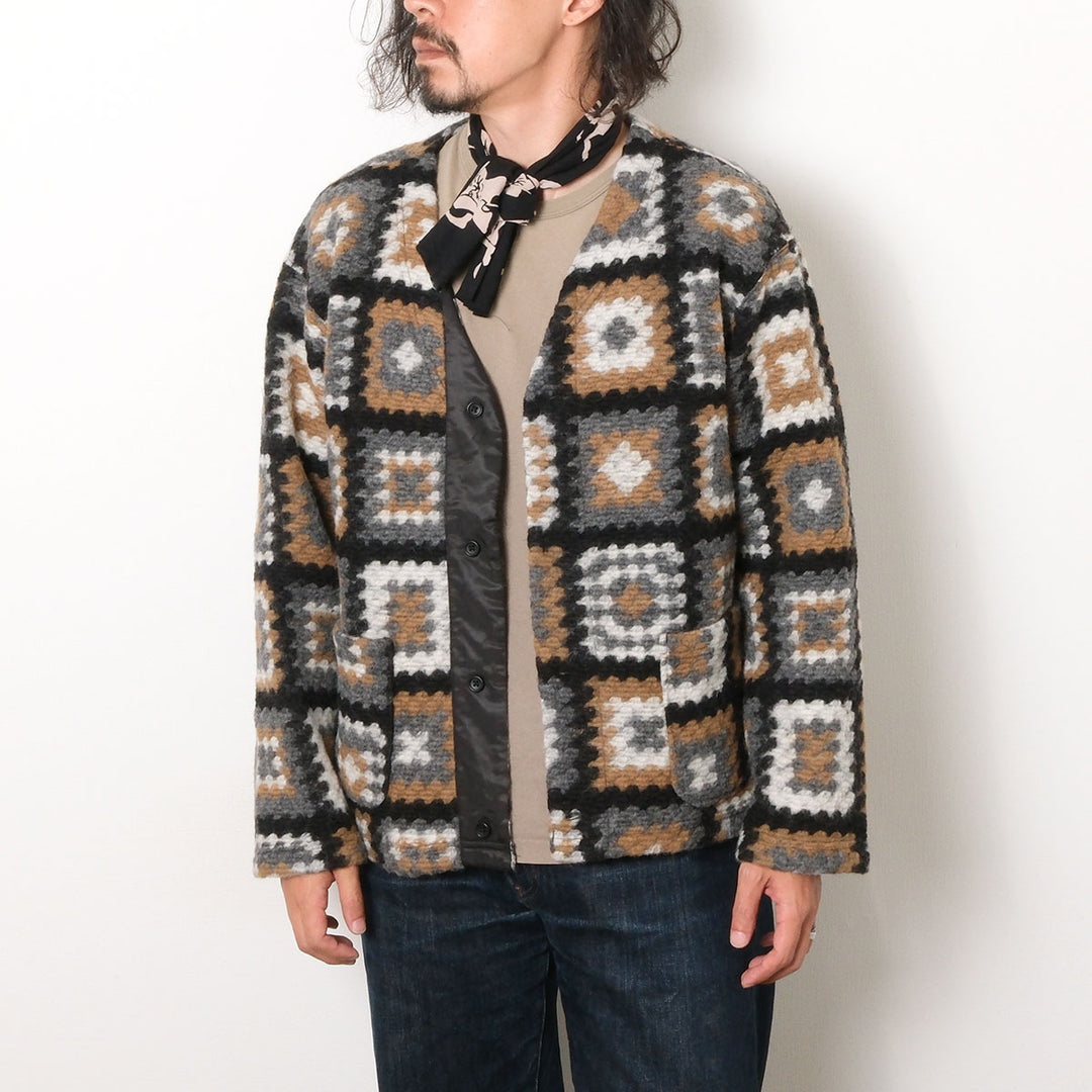 Engineered Garments - Knit Cardigan - Wool Poly Chenille - TX104
