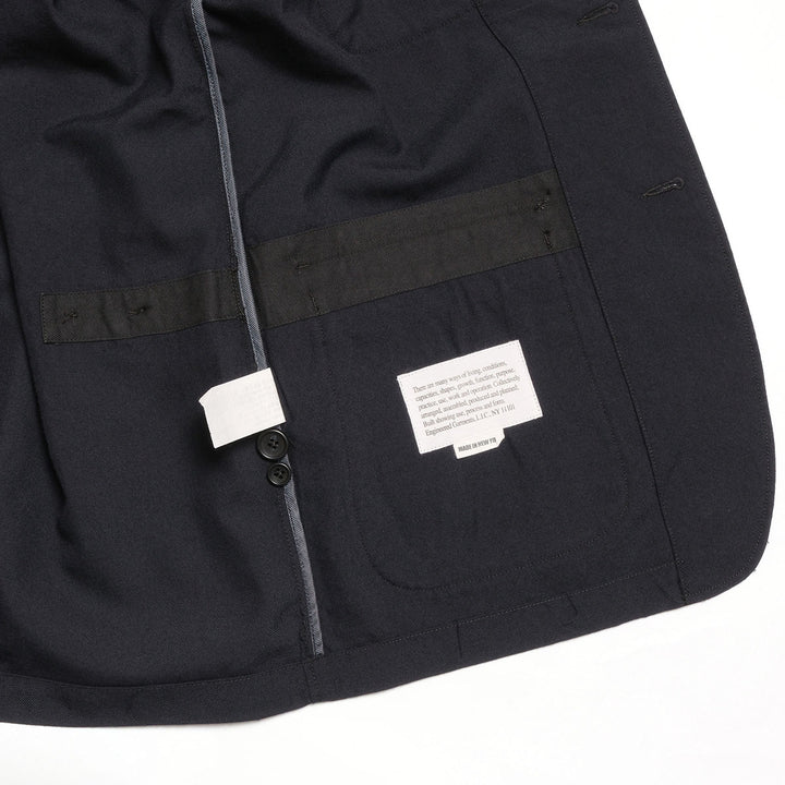 Engineered Garments - Loiter Jacket - Wool Uniform Serge - TX185