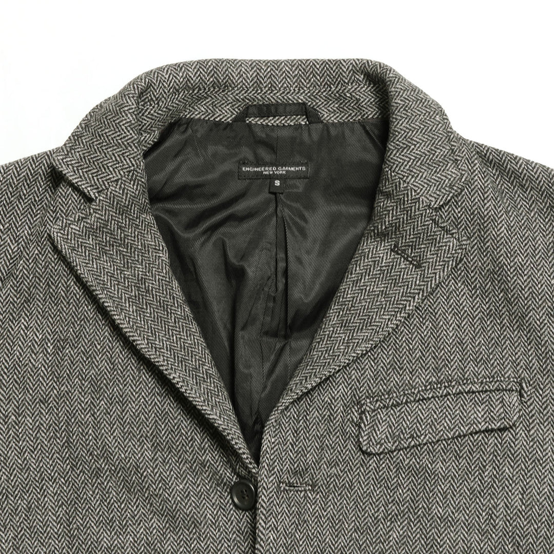 Engineered Garments - Andover Jacket - Poly Wool Herringbone - TX196