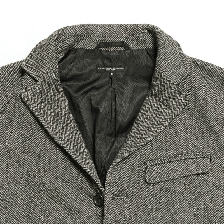 Engineered Garments - Andover Jacket - Poly Wool Herringbone - TX196