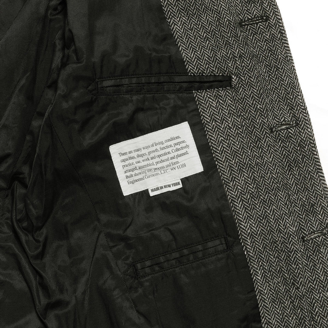 Engineered Garments - Andover Jacket - Poly Wool Herringbone - TX196