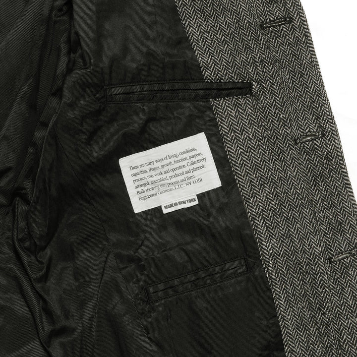 Engineered Garments - Andover Jacket - Poly Wool Herringbone - TX196