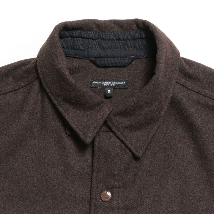 Engineered Garments - Stag Shirt Jacket - Poly Wool Heavy Flannel - TX214