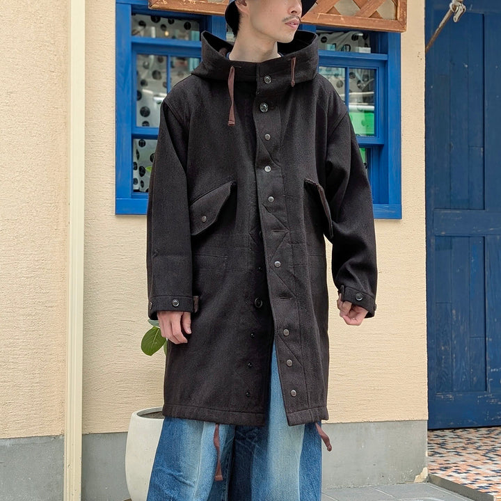 Engineered Garments - Highland Parka - Wool Poly Heavy Tweed - TX268