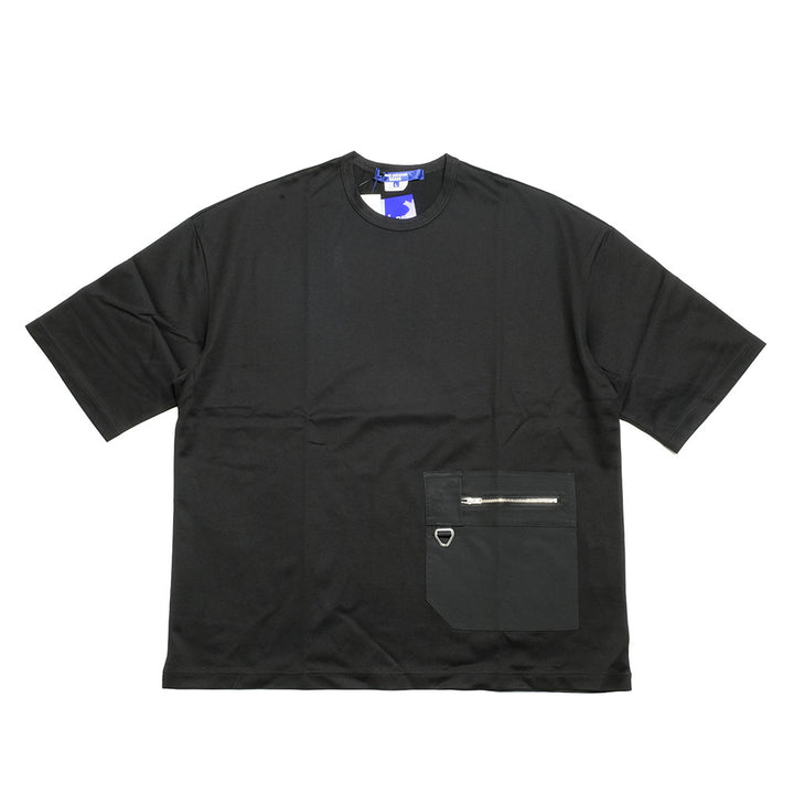 JUNYA WATANABE MAN - Cotton jersey x Ester-Oxford T-SHIRT - WM-T002-051