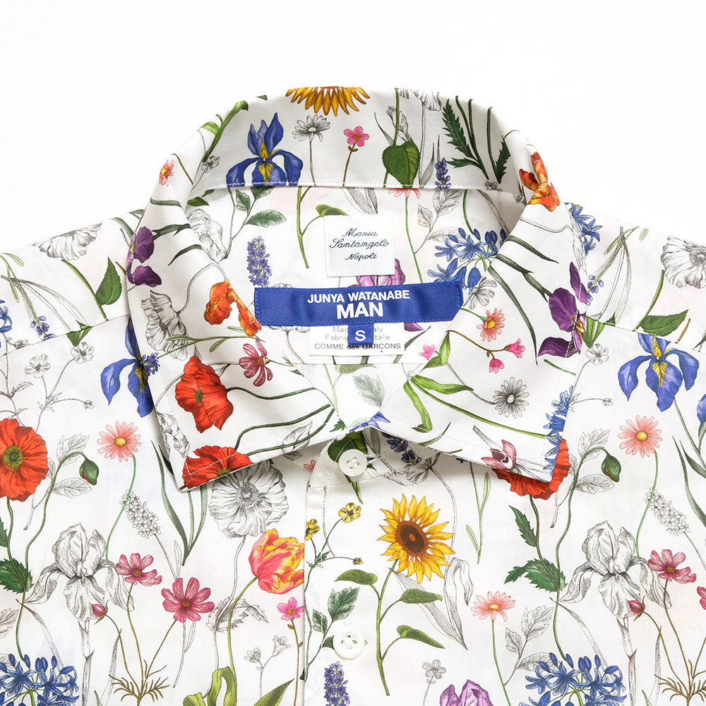 JUNYA WATANABE MAN - 綿 花柄シャツ - MARIA SANTANGELO Wネーム - WQ-B013-051