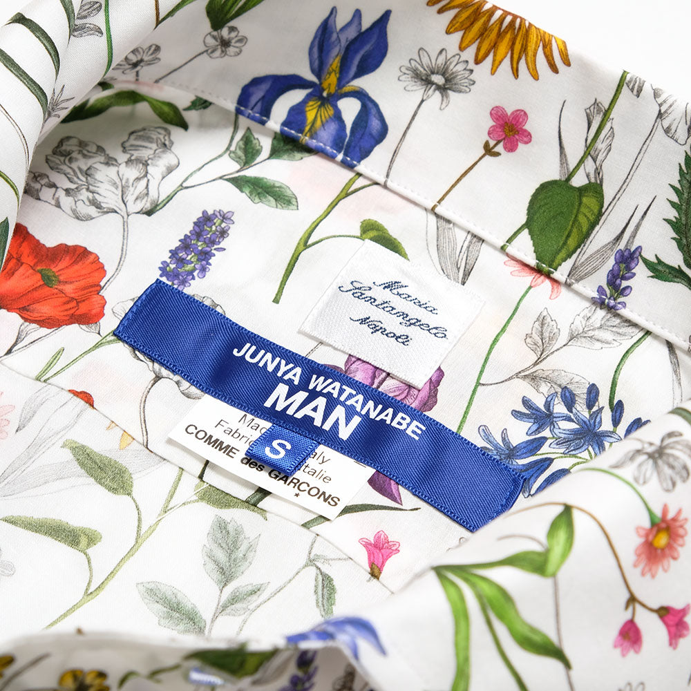 JUNYA WATANABE MAN - 綿 花柄シャツ - MARIA SANTANGELO Wネーム - WQ-B013-051