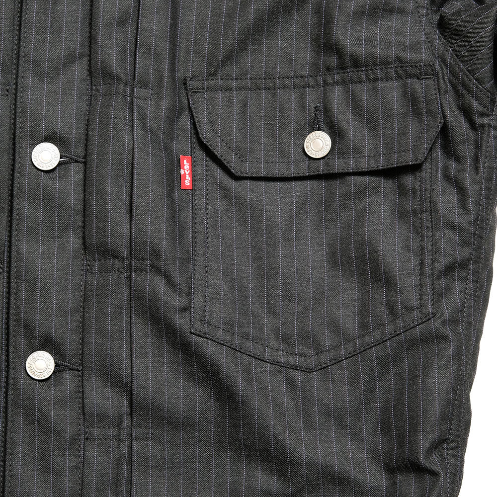 JUNYA WATANABE MAN - Ester Viscose Stripe 2nd Jacket - Collaborated with Levi's - WQ-J210-051