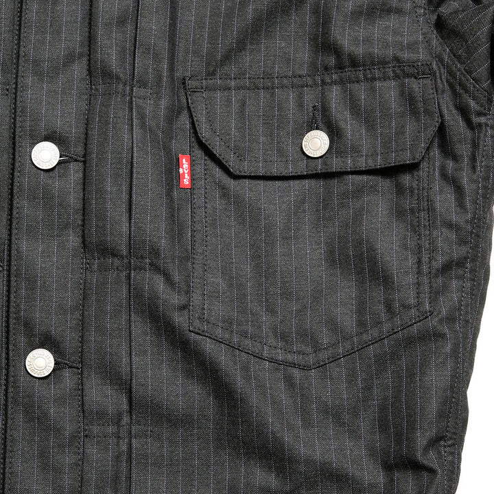 JUNYA WATANABE MAN - Ester Viscose Stripe 2nd Jacket - Collaborated with Levi's - WQ-J210-051
