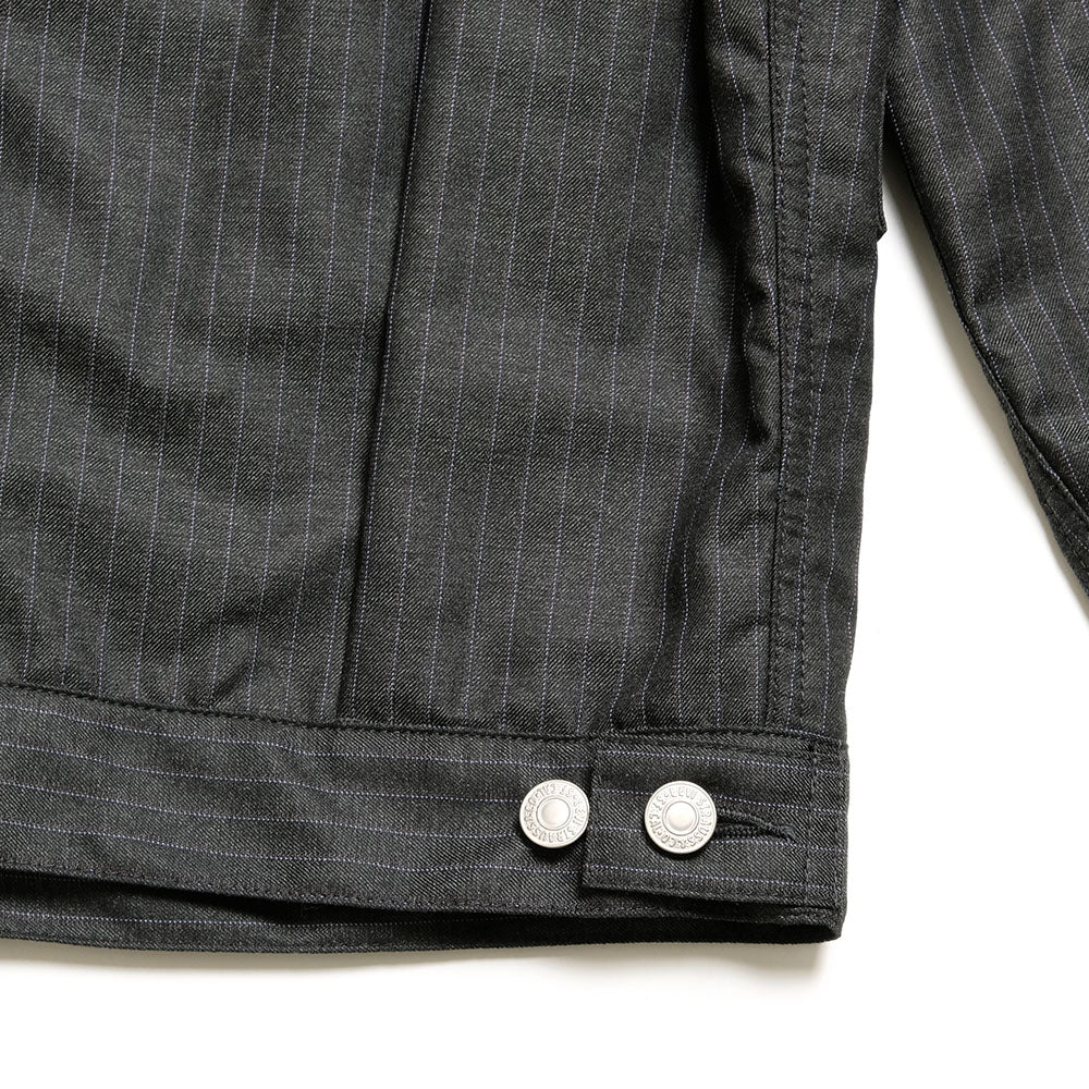 JUNYA WATANABE MAN - Ester Viscose Stripe 2nd Jacket - Collaborated with Levi's - WQ-J210-051