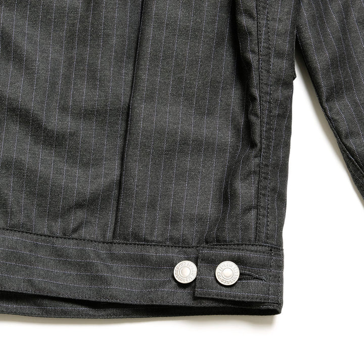 JUNYA WATANABE MAN - Ester Viscose Stripe 2nd Jacket - Collaborated with Levi's - WQ-J210-051