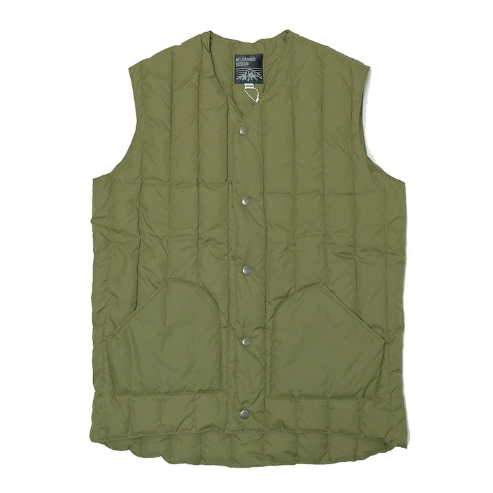Mt RAINIER DESIGN - VERTICAL QUILT DOEN VEST