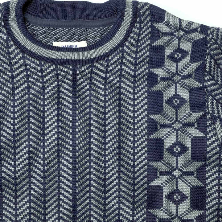 Mt RAINIER DESIGN - ジャカードクルーネックセーター