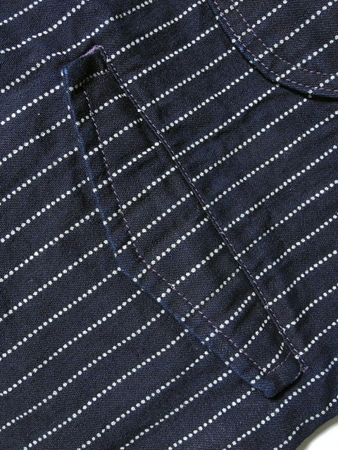 NOBLE MINE - 9oz. WABASH STRIPE WORK VEST