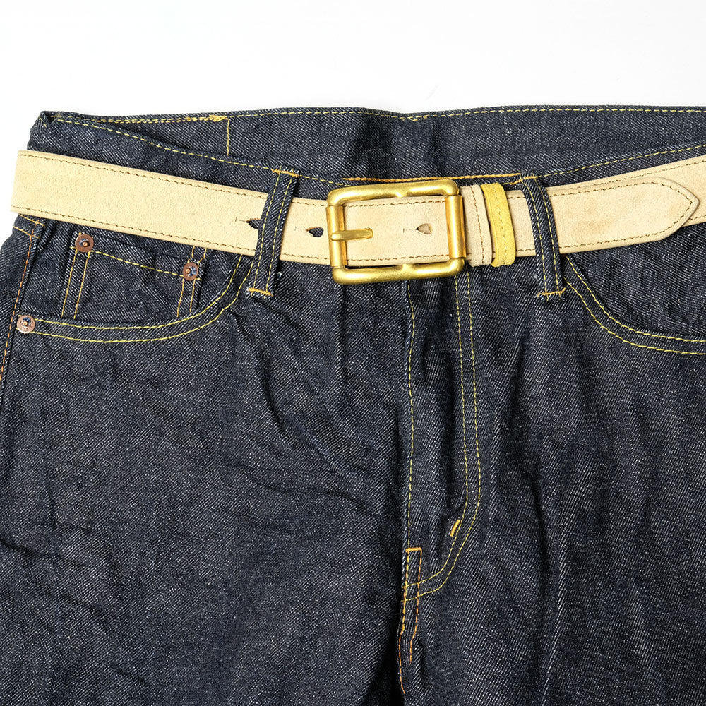BURGUS PLUS - Suede Double Roller Belt