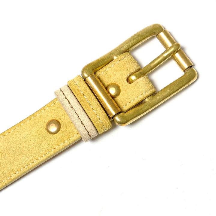 BURGUS PLUS - Suede Double Roller Belt