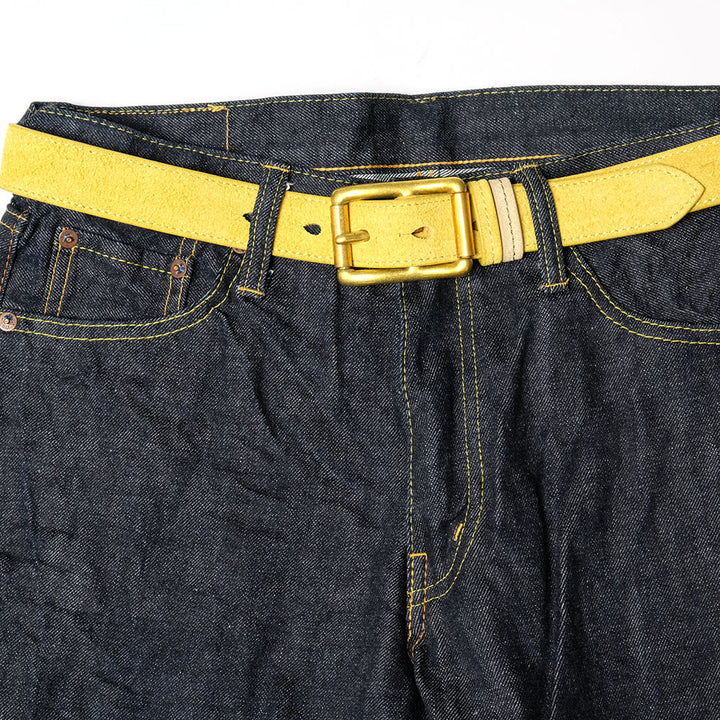 BURGUS PLUS - Suede Double Roller Belt