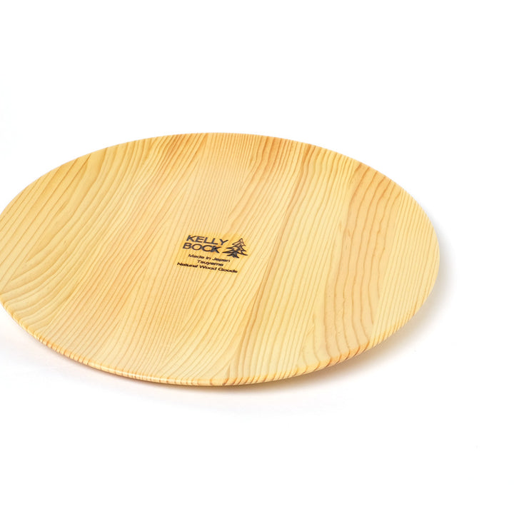 KELLY BOCK - Wooden Round Plate Large