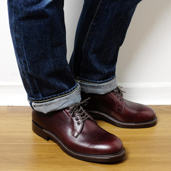 WHEEL ROBE - PLAIN TOE BLUCHER OX