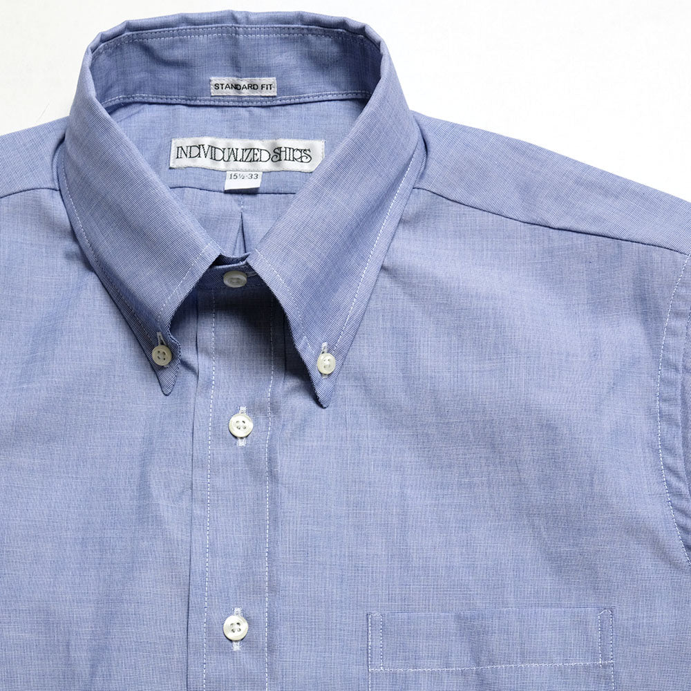 INDIVIDUALIZED SHIRTS - END ON END L/S STANDARD FIT B.D. SHIRTS