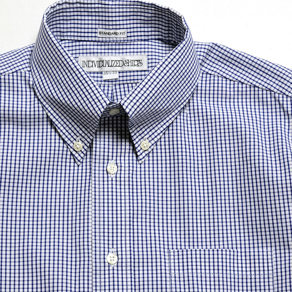 INDIVIDUALIZED SHIRTS - GRAPH CHECK L/S STANDARD FIT B.D. SHIRTS