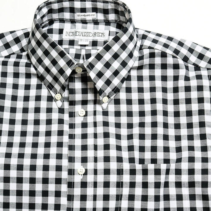 INDIVIDUALIZED SHIRTS - BIG GINGHAM CHECK L/S STANDARD FIT B.D. SHIRTS