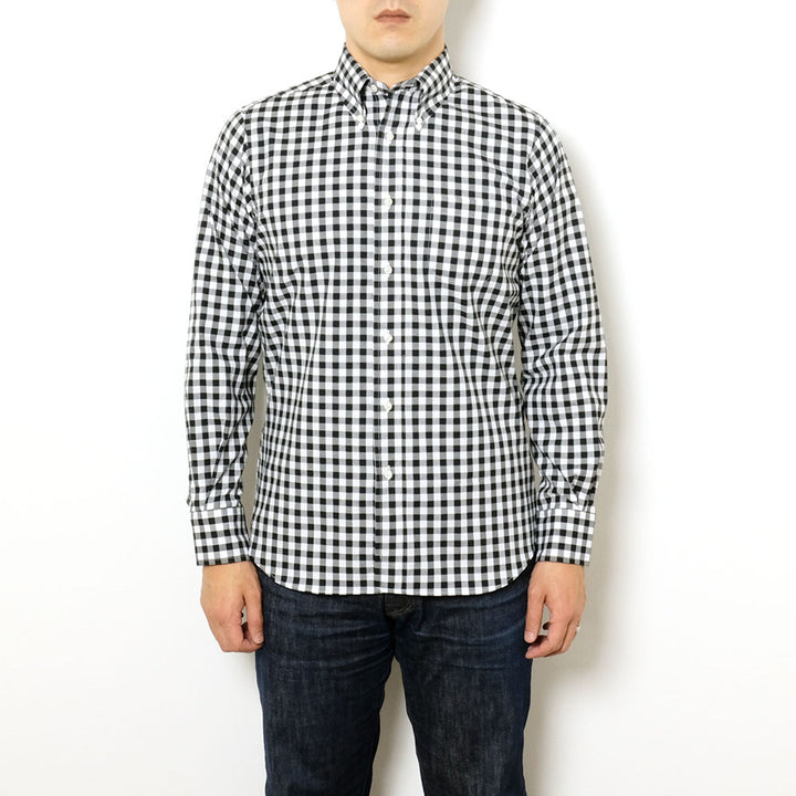 INDIVIDUALIZED SHIRTS - BIG GINGHAM CHECK L/S STANDARD FIT B.D. SHIRTS
