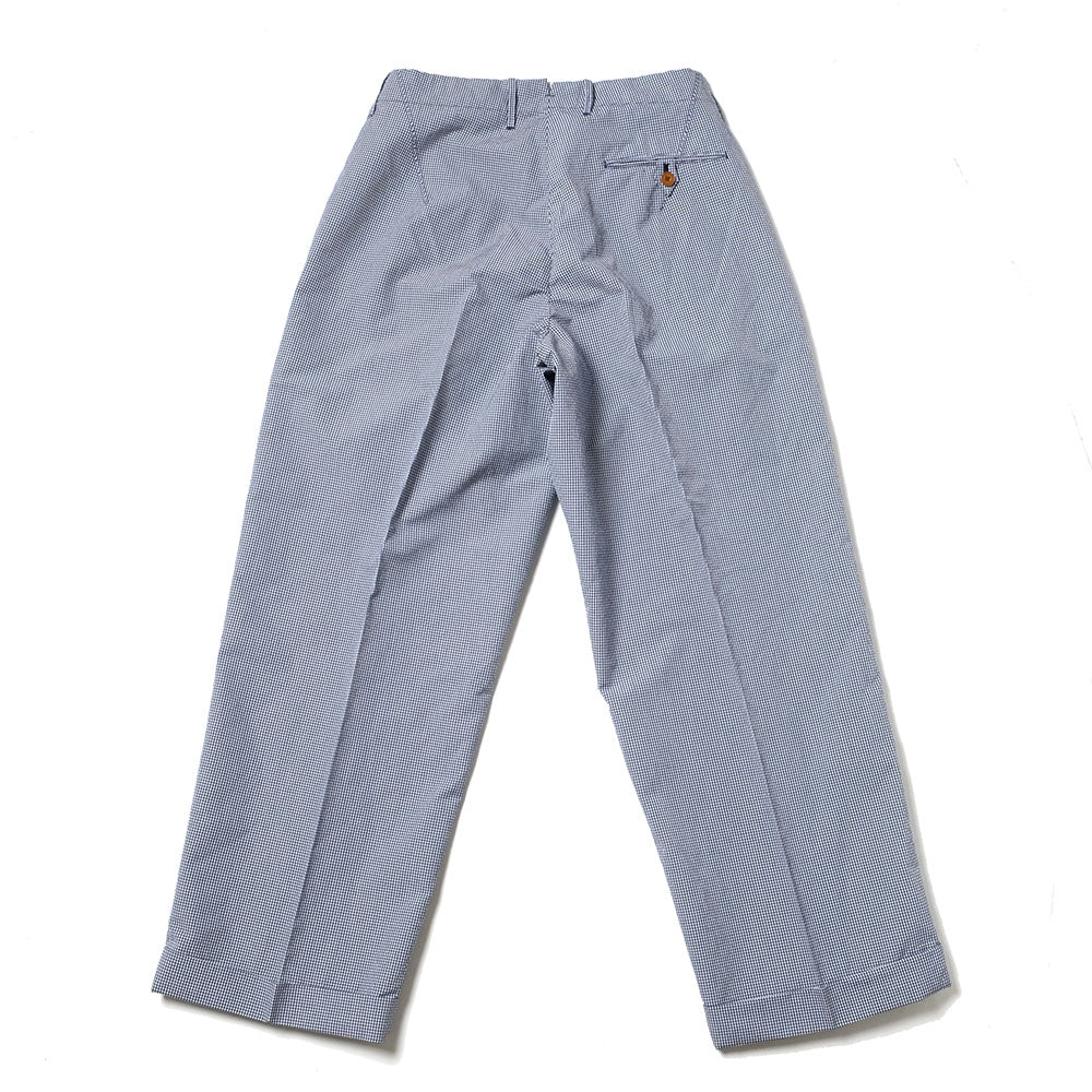 HAVERSACK - P/C Gingham Check Wide Pants