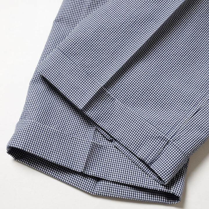 HAVERSACK - P/C Gingham Check Wide Pants