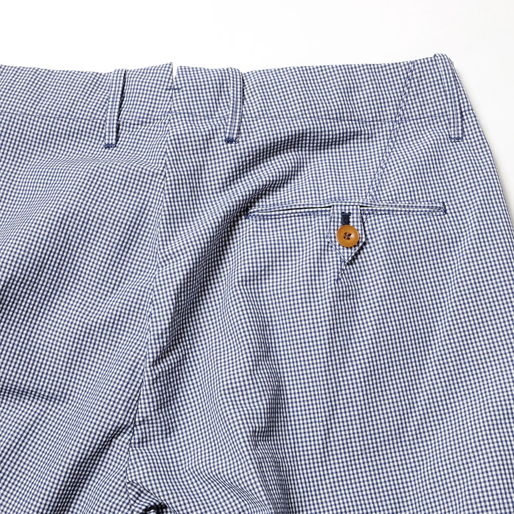 HAVERSACK - P/C Gingham Check Wide Pants