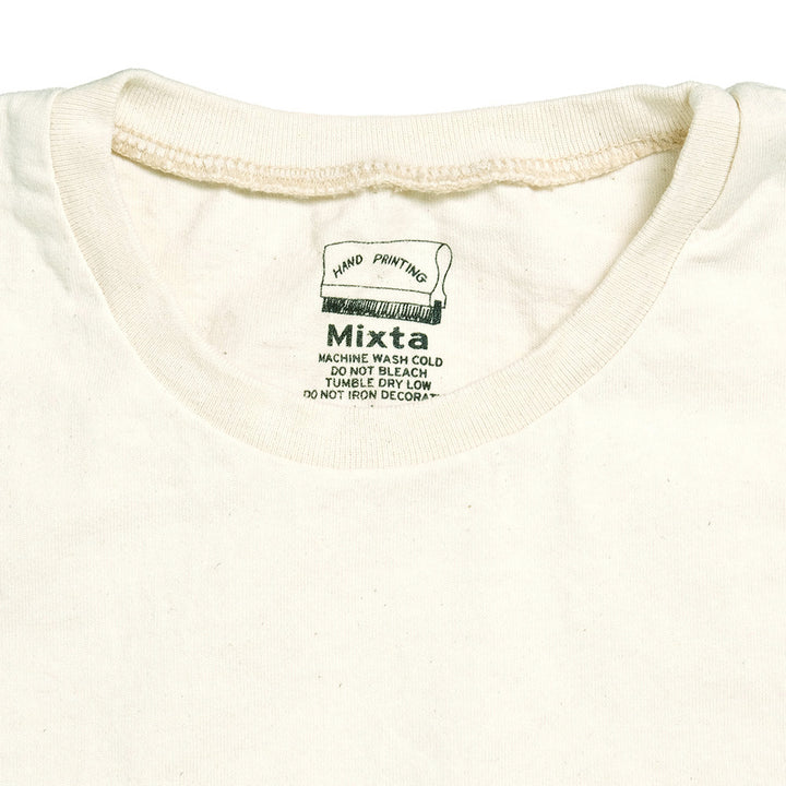 Mixta - CREW NECK PRINT TEE - SHARE LOVE