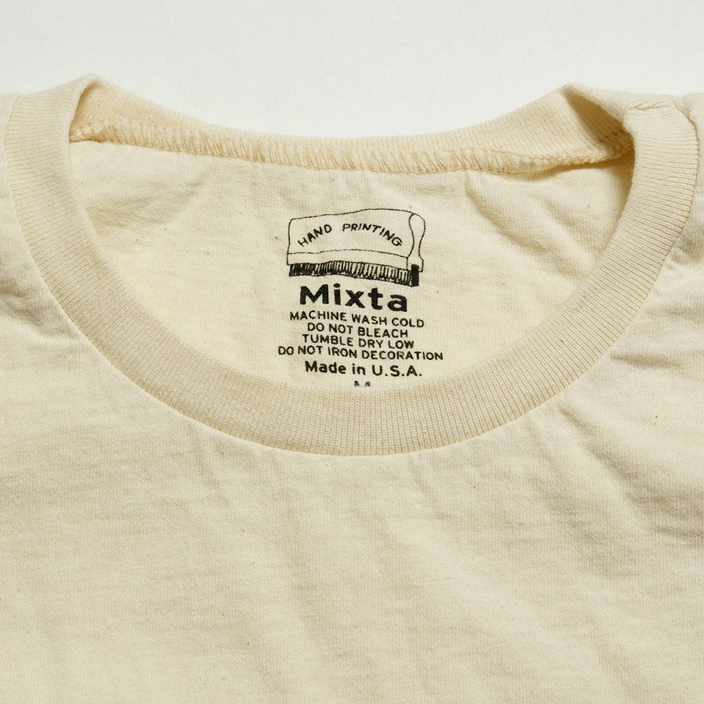 Mixta - CREW NECK PRINT TEE - STATE HIGHWAY 49