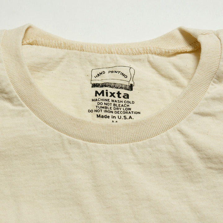 Mixta - CREW NECK PRINT TEE - STATE HIGHWAY 49