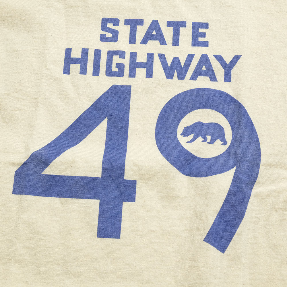 Mixta - CREW NECK PRINT TEE - STATE HIGHWAY 49
