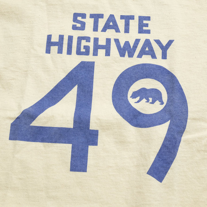 Mixta - CREW NECK PRINT TEE - STATE HIGHWAY 49