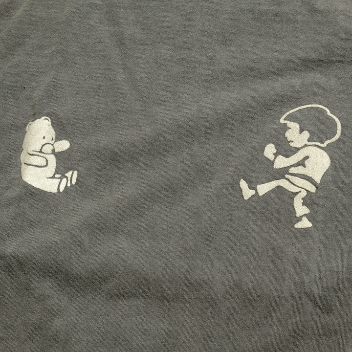 Mixta - CREW NECK PRINT TEE - BLACK BELT