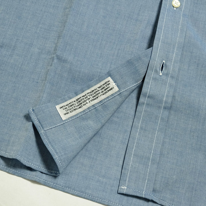 INDIVIDUALIZED SHIRTS - CHAMBRAY L/S STANDARD FIT B.D. SHIRTS