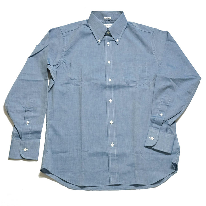 INDIVIDUALIZED SHIRTS - CHAMBRAY L/S STANDARD FIT B.D. SHIRTS