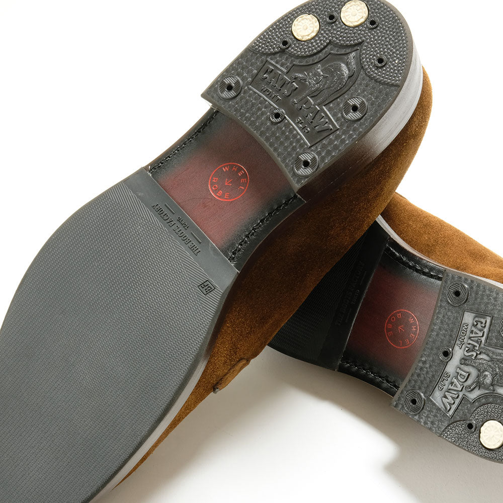 WHEEL ROBE - PLAIN TOE BLUCHER OX
