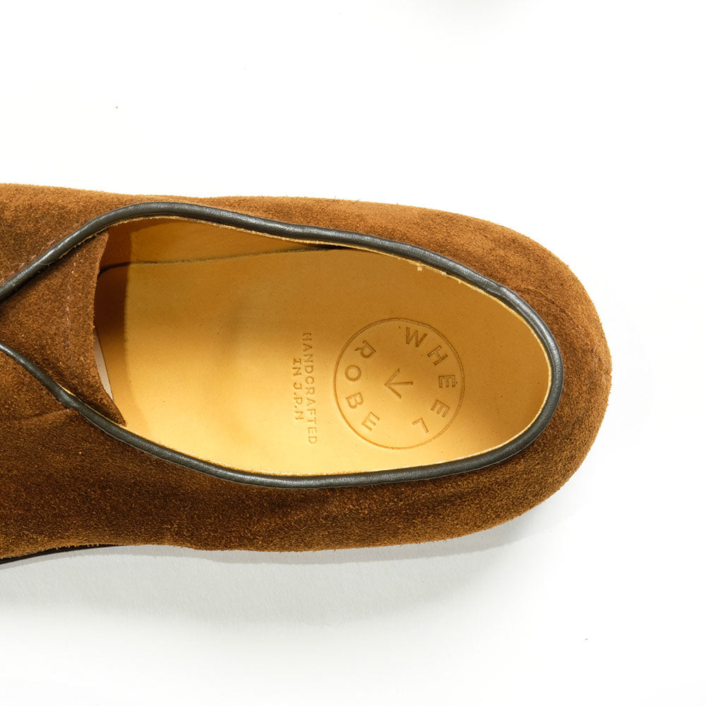 WHEEL ROBE - PLAIN TOE BLUCHER OX