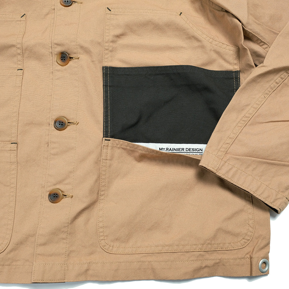 Mt RAINIER DESIGN - MRD ノーカラーツールジャケット