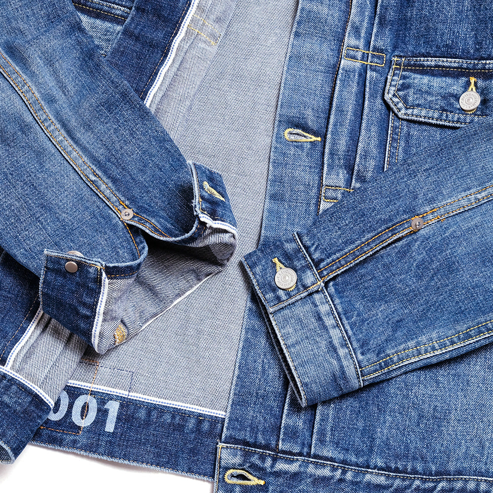 visvim - SS 101 JKT DMGD-1001 - 121105006001
